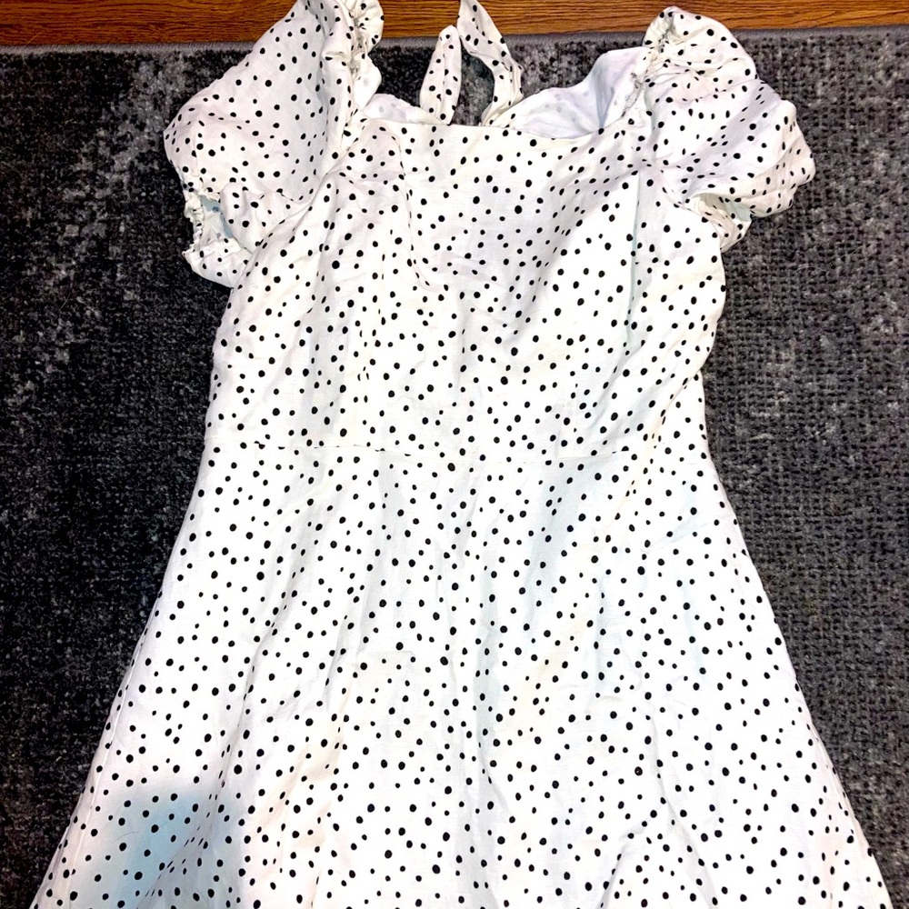 LOFT Dotted Dress